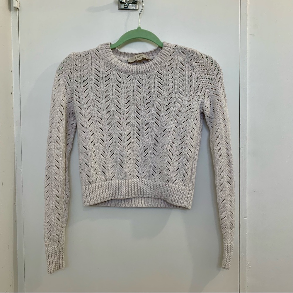 Off white sweater.